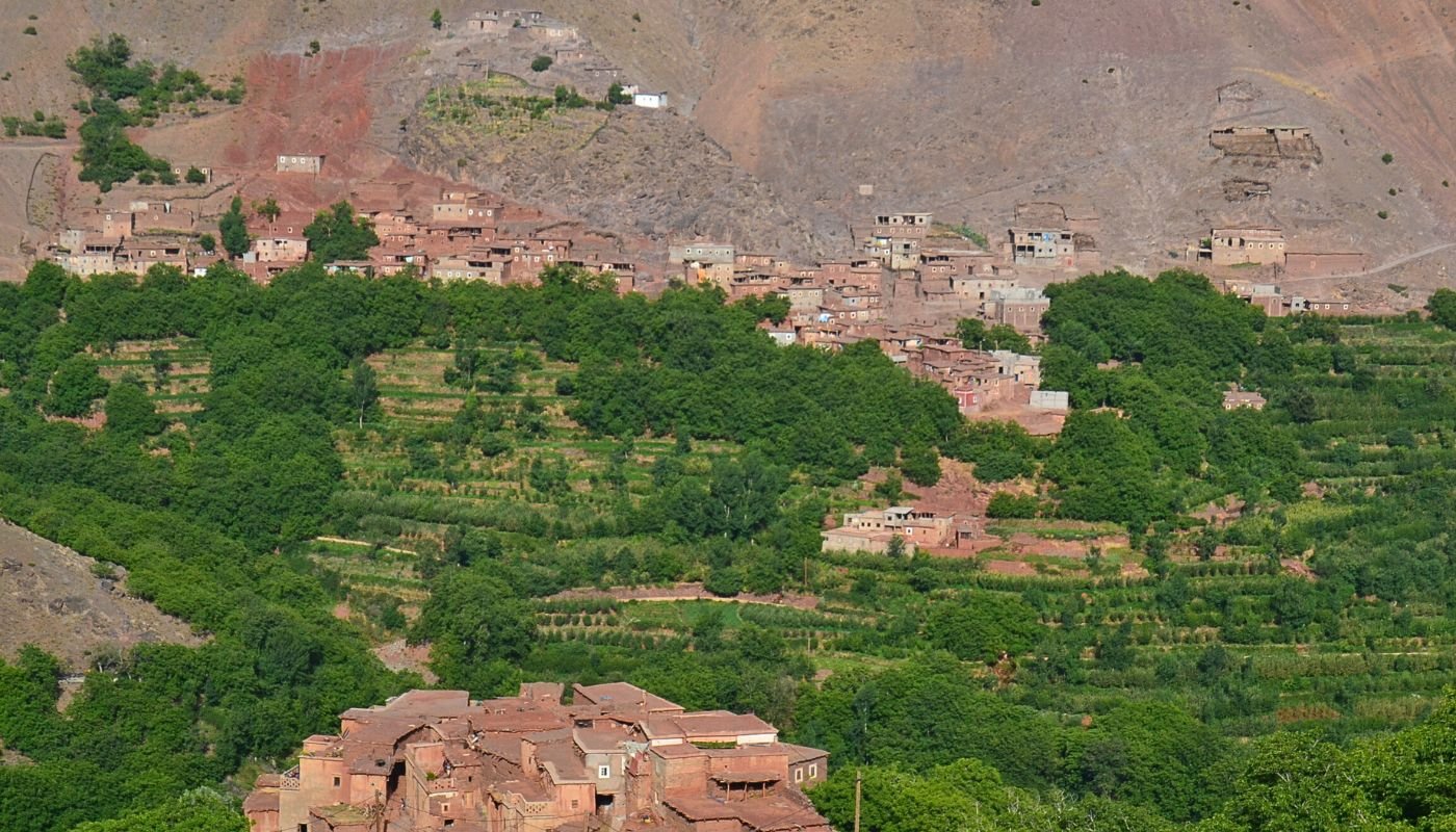 le village imlil Toubkal au départ de Marrakech