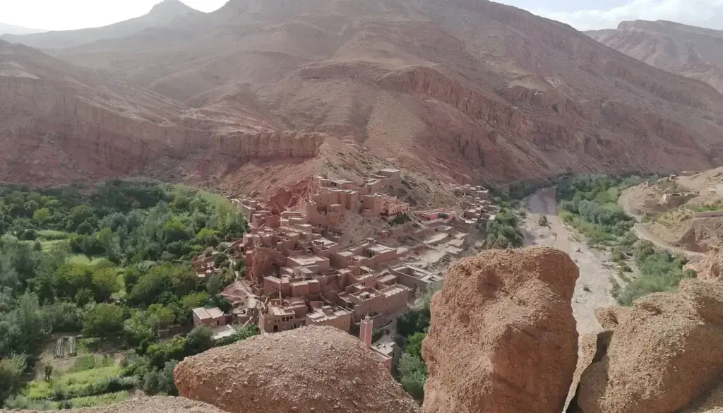 randonnée vallée des roses Maroc