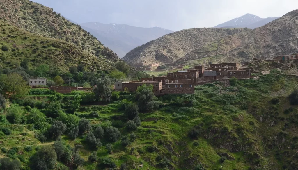 Randonnée amizmiz au haut Atlas