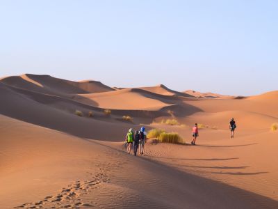 Faire une randonnée chamelière dans le désert