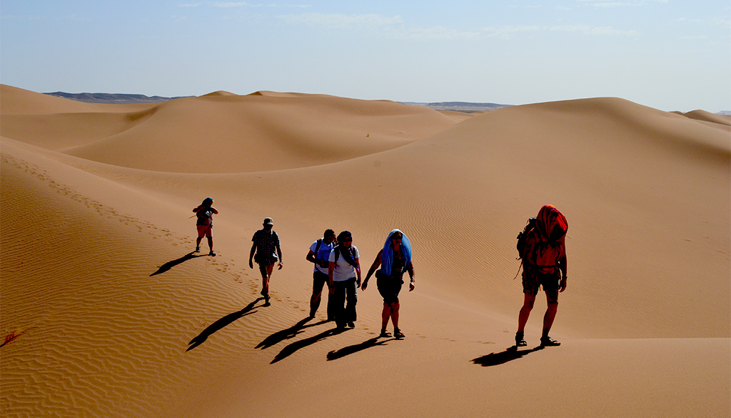 Randonnée désert et dunes au Maroc