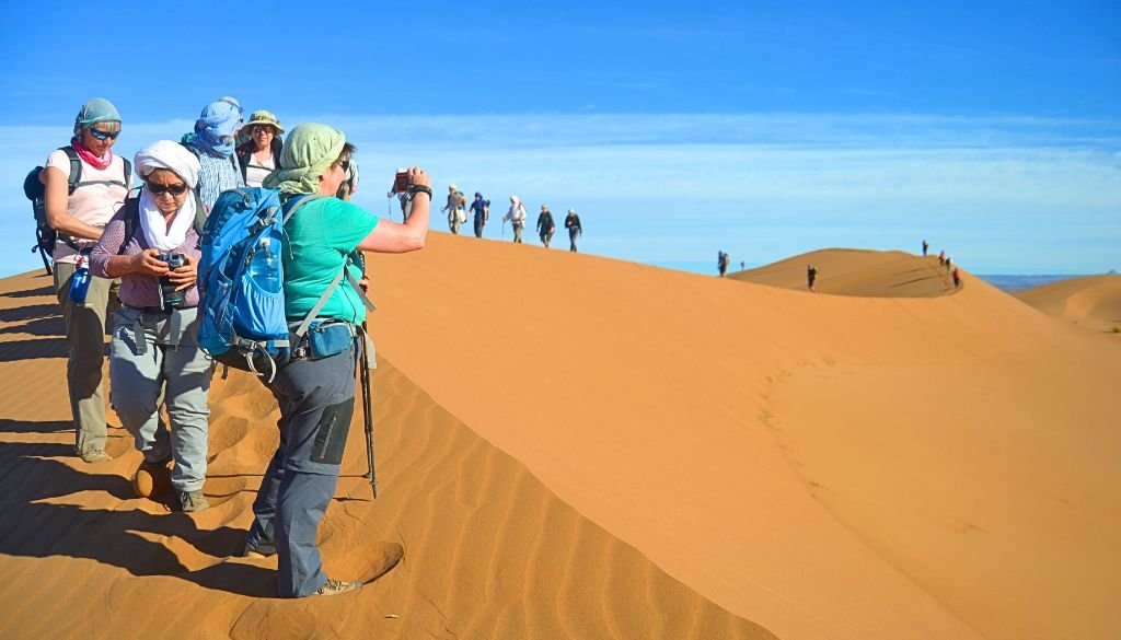 Rando désert Maroc