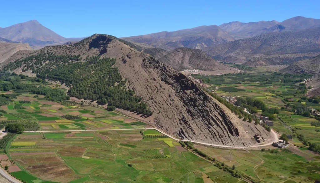 randonnée vallée heureuse ait bougmez