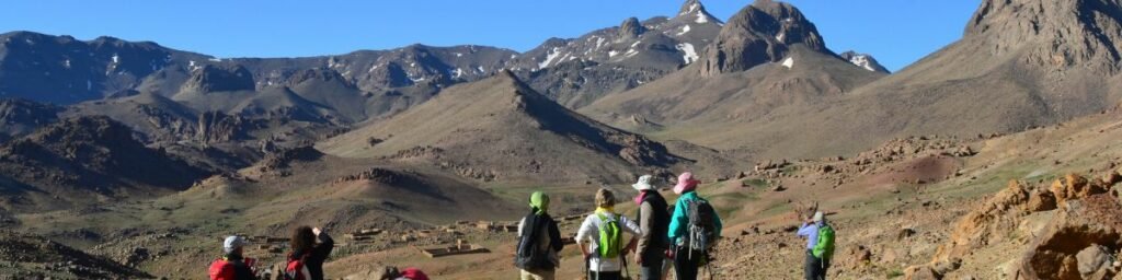 Randonnée en montagne maroc